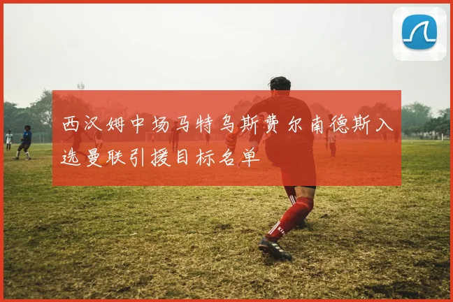 西汉姆中场马特乌斯费尔南德斯入选曼联引援目标名单
